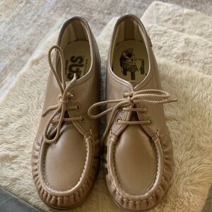 SAS Womens Moccasin Lace Up Shoe